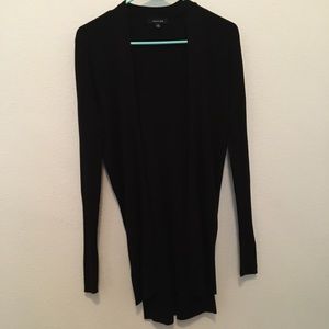 Long Black Cardigan